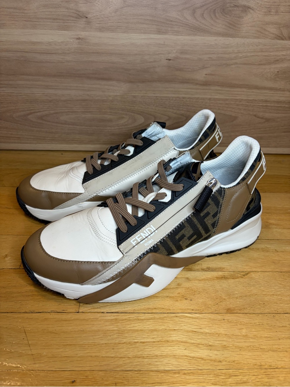 Fendi Flow Low-Top Men's Sneakers - Size 11